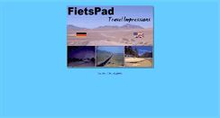 Desktop Screenshot of fietspad.de